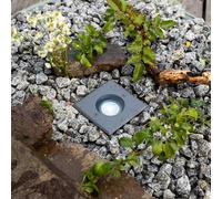 EVN Talpa lampada da incasso a pavimento GU10 acciaio inox angolare EVN