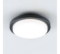 EVN Tectum plafoniera LED esterni rotonda, Ø24,6cm EVN