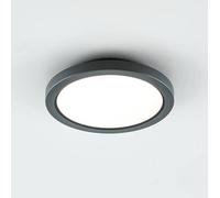 EVN Tectum plafoniera LED esterni rotonda, vetro EVN