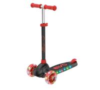 EVO Eclipse - Monopattino a 3 ruote con ruote luminose, per bambini con manubrio regolabile in altezza, regolabile in altezza, per ragazzi e ragazze, per bambini dai 3 anni in su