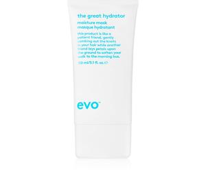 EVO Hydrate The Great Hydrator maschera idratante per la brillantezza dei capelli secchi e fragili 150 ml