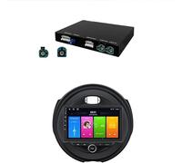 EVO - Kit di decodifica wireless Carplay Android per auto retrofit compatibile con BMW Mini R55 R56 R57 R58 R60 R61 F54 F55 F56 Clubman Countryman Cooper John Cooper, Mirrorlink, Siri, Canbus Control