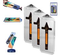 Evo Tech Screen Protector for Samsung S24/S23/S22/S21 Plus Ultra, Evo Tech Screen Protector, Dust and Bubble-Free HD Anti-Peep Tempered Film Privacy (for S23,3Pcs)