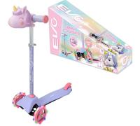 EVO Unicorno Light Up Mini Cruiser Scooter, Viola