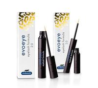 EVOBEAUTÉ Set Avantage evoeye Eyelash Serum Formula 2.0-3 ml + 1 ml I Siero per ciglia con rinforzo naturale per ciglia lunghe e dense in 6-8 settimane