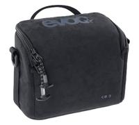 EVOC Borsa a tracolla per fotocamera CB 3 (imbottitura efficiente, scomparto idrorepellente, incl. tiretto per cerniera a T, dimensioni: 10 x 14 x 20 cm, volume: 3 l), nero