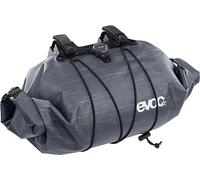 EVOC Borsa da manubrio HANDLEBAR PACK BOA WP 9, grigio carbonio | Borsa da manubrio, apertura arrotolabile, sistema BOA Fit, logo riflettente stampato, volume: 9 l, peso: 350 g