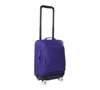 EVOC Borsa trolley ibrida a 4 ruote da 40 l, impermeabile, espandibile, con ruote da skate interne, manico telescopico estensibile, scomparti per laptop e tablet, perfetta per viaggi aerei e cyclin