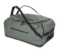 Borsa da viaggio EVOC DUFFLE BAG 100, verde oliva scuro - nero | Borsa sportiva, tarpaulin impermeabile e al 100% privo di PVC, spallacci imbottiti, volume: 100 l, peso: 1.215 g
