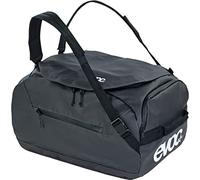 EVOC DUFFLE BAG 40 borsa impermeabile per viaggi e attrezzature (tracolla staccabile, tasca esterna separata, uso universale, sistema BRACE LINK, senza PVC, impermeabile), grigio carbonio/nero