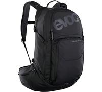 EVOC EXPLORER PRO, Zaino (vestibilità BODY HUGGING, sistema AIR FLOW CONTACT SYSTEM, scomparto per vescica di idratazione fino a 3l e copertura antipioggia, Taglia unica)