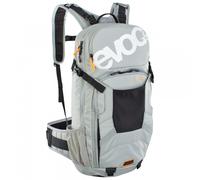 EVOC FR ENDURO 16 zaino tecnico per bicicletta Zaino per escursioni in bicicletta (LITESHIELD BACK PROTECTOR 95%, protezioni, scomparto attrezzi, scomparto vescica d'idratazione 3l), grigio pietra
