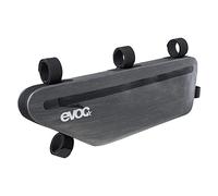 EVOC FRAME PACK M, borsa da telaio leggera (accessorio ideale per biciclette, dimensioni: 5,5 x 47 x 15 cm, peso: 220 g, volume: 3,5 l), Carbon Grey