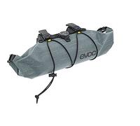 EVOC HANDLEBAR PACK BOA WP 2,5, pratica borsa da bicicletta (moderna borsa da manubrio, borsa anteriore per bicicletta, facile da agganciare, dimensioni: 12,5 x 12,5 x 30 cm, volume: 2,5 l), Acciaio
