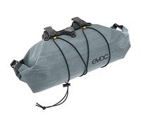 EVOC HANDLEBAR PACK BOA WP 5, pratica borsa da bicicletta (moderna borsa da manubrio, borsa anteriore per bicicletta, facile da fissare, dimensioni: 15 x 15 x 30 cm, volume: 5 l), Acciaio