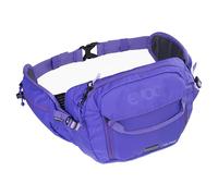 EVOC HIP PACK 3 + HYDRATION BLADDER 1,5 Marsupio con sacca idrica (marsupio compatto con sacca idrica, vestibilità ottimale, volume: 3 l), viola
