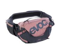 EVOC HIP PACK PRO 3, marsupio (cintura AERO FLEX, AIR FLOW CONTACT SYSTEM, materiale in rete, scomparto per attrezzi, taglia unica), rosa polveroso - grigio carbonio