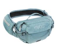 EVOC HIP PACK PRO E-RIDE 3 marsupio per e-bike tour & trails (capacità 3L, AIRFLOW CONTACT SYSTEM, cintura AIRO FLEX, sistema VENTI FLAP, portaborraccia), colore: grigio acciaio