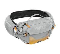 EVOC Hip Pack Pro E-Ride 3 Marsupio per escursioni e sentieri in bici elettrica (capacità 3L, sistema di contatto del flusso d'aria, cintura in vita flessibile AIRO, sistema Venti Flap System,