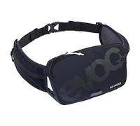 Evoc Borsa da cintura Hip Pouch 1L – leggera con scomparti, AIR PAD SYSTEM, personalizzabile – nero