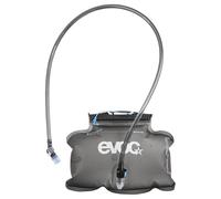 EVOC HYDRATION BLADDER 1.5 hydration bladder (sacca per bere a prova di perdite, tubo flessibile, SLIDE SEAL, senza BPA e PVC, volume: 1,5 l), Grigio carbonio