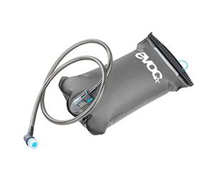 EVOC HYDRATION BLADDER 2l vescica di idratazione per lo zaino (a prova di perdite, facile da riempire, tubo flessibile, valvola a morso, facile da pulire, senza inquinanti), Carbon Grey