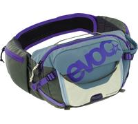 Evoc Hip Pack Pro 3 - marsupio Grey/Green/Violet No size