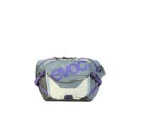 EVOC HIP PACK PRO 3, marsupio (cintura AERO FLEX, marsupio con AIR FLOW CONTACT SYSTEM, materiale in rete, scomparto per attrezzi), acciaio - viola - oliva scuro