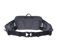 Evoc Borsa da cintura Hip Pouch 1L – leggera con scomparti, AIR PAD SYSTEM, personalizzabile – nero
