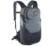 EVOC RIDE 12 bike backpack Zaino per bici per sentieri e altre attività (gestione intelligente delle tasche, ventilato con imbottitura posteriore AIR-PAD, 2l HYDRATION BLADDER), Carbon Grey/Black