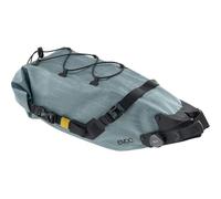 EVOC SEAT PACK BOA WP 16, pratica borsa da sella (cinghie di fissaggio multifunzionali, cinghie di compressione, materiale impermeabile, volume: 16 l), Steel