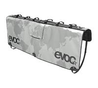 EVOC TAILGATE PAD per il trasporto di biciclette nel pick-up (portabici senza gancio di traino, accesso alla leva del portellone posteriore, taglia: XL), grigio pietra