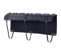 EVOC TAILGATE PAD Trasporto mountain bike per pick-up, (borsa per il trasporto di max. 6 bici, compatibile con e-bike, imbottitura per tubo forcella, taglia: M/L), nero
