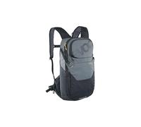Zaino per bici EVOC RIDE 12 Zaino per bici per sentieri e altre attività (gestione intelligente delle tasche, ventilato con imbottitura posteriore AIR-PAD), Carbon Grey / Black