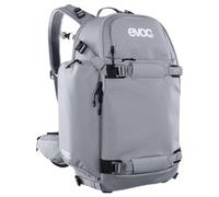 EVOC Zaino sportivo CP 26, borsa fotografica ideale (cintura regolabile, scomparti per piccoli oggetti, dimensioni: 30 x 52 x 17 cm, volume: 26 l), grigio pietra