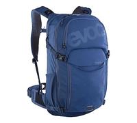 EVOC Zaino STAGE 18, denim | Zaino, spallacci regolabili tramite BRACE LINK, AIR FLOW CONTACT SYSTEM, con scomparto per sacca idrica