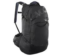 EVOC Zaino TRAIL PRO BLACKLINE 26 protector (zaino leggero con protezione per la schiena, incl. scomparto per vescica di idratazione, vestibilità ottimizzata, L/XL), nero