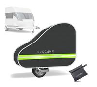 EVOCAMP copertura timone caravan impermeabile, copritimone per camper, impermeabile copertura gancio traino, borsa inclusa, accessori roulotte, telo copri roulotte, copri gancio traino per rimorchi