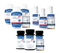 Evocapil Plus Trattamento Anticaduta 3 Mesi - 3× Shampoo, 3× Spray & 3× Vitamine - Procapil & Capixyl - Routine completa per cuoio capelluto e capelli