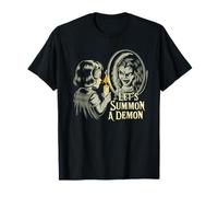 Evociamo Un Demone Emo Punk Goth Gothic Occulto Maglietta