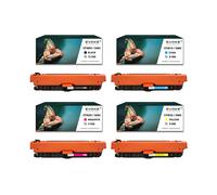 EVOKE 4x Toner per stampante HP 508X CF-360X | Set CMYK CF360X Compatibile con: M552dn M553 M553dn M553n M Kit di colori