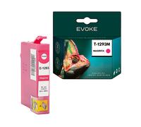 EVOKE Inchiostro per stampante Epson 1293 Magenta | 15 ml | 950 pagine Compatibile con: STYLUS BX305 SX230 rosso (magenta)