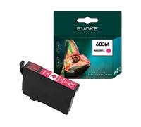 EVOKE Inchiostro per stampante Epson 603XM Magenta | 12 ml | 1050 pagine Compatibile con: XP-3100 XP-3150 rosso (magenta)