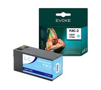EVOKE Inchiostro per stampante Epson PJIC2 Ciano (light cyan) | 31 ml | 1000 pagine ciano chiaro