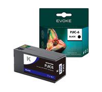 EVOKE Inchiostro per stampante Epson PJIC6 Nero (black) | 32 ml | 1000 pagine Compatibile con: Discproduce nero