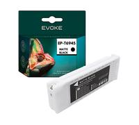 EVOKE Inchiostro per stampante Epson T6945 Nero opaco | 700 ml | C13T694500 Compatibile con: SC-T3000 SC-T nero