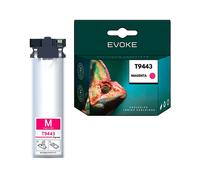 EVOKE Inchiostro per stampante Epson T9443 Magenta | 40 ml | 3000 pagine Compatibile con: WF-C5210DW WF-C5 rosso (magenta)