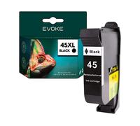 EVOKE Inchiostro per stampante HP 45 Nero (black) | 40 ml | 790 pagine | 51645AE Compatibile con: 920C 930 nero