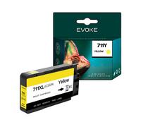 EVOKE Inchiostro per stampante HP 711Y Giallo (yellow) | 28 ml | 480 pagine | CZ132A giallo