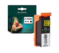 EVOKE Inchiostro per stampante Lexmark 100XB Nero (black) | 22 ml | 660 pagine Compatibile con: S300 S301 nero